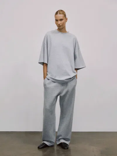 Entire Studios Oversized Boxy T-shirt In Gray