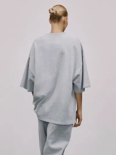 Entire Studios Oversized Boxy T-shirt In Gray