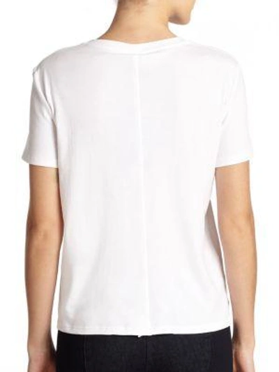 Shop The Row Essentials Wesler Cotton Tee In White
