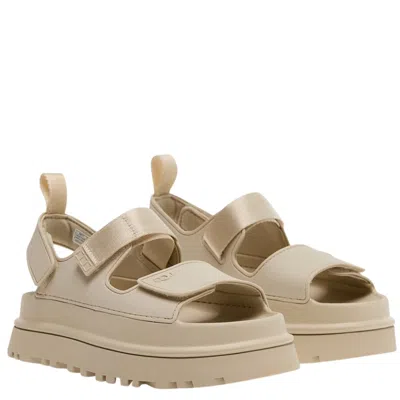 Ugg Goldenglow Touch-strap Sandals In Animal Print