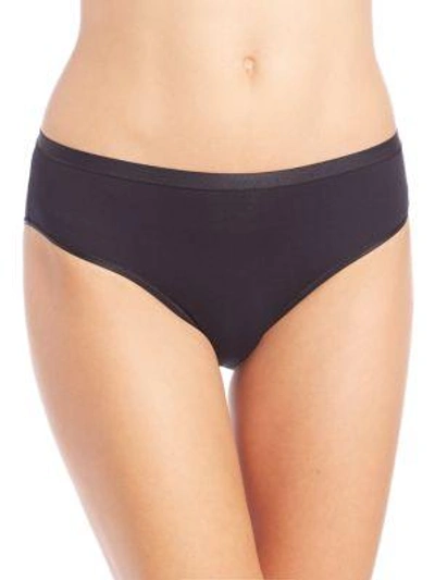 Hanro Soft Touch High-cut Brief In Black