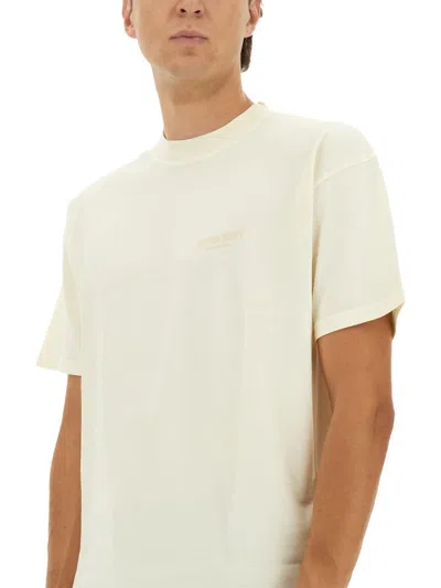 Represent Tshirt With Logo In White