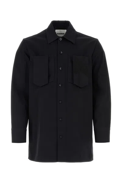Jil Sander Camicia In Black