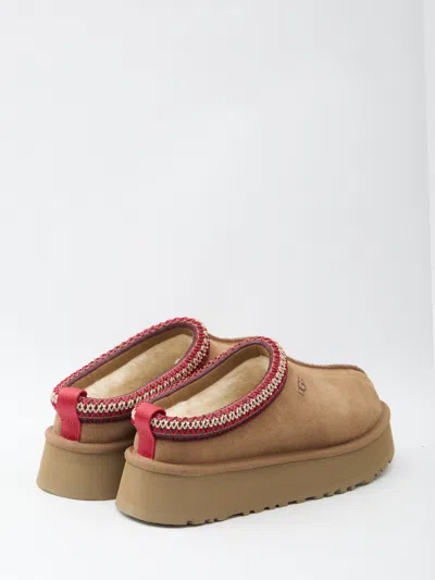 Ugg Tazz Ii 1174471-che Slipper 6 Chestnut Suede Round Toe Slip-on Rhs8109 In Brown
