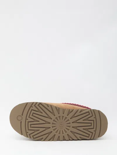 Ugg Tazz Ii 1174471-che Slipper 6 Chestnut Suede Round Toe Slip-on Rhs8109 In Brown