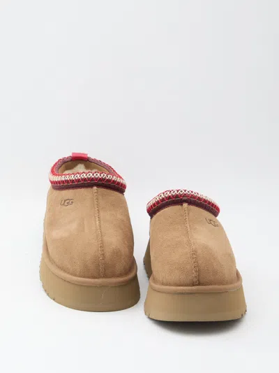 Ugg Tazz Ii 1174471-che Slipper 6 Chestnut Suede Round Toe Slip-on Rhs8109 In Brown
