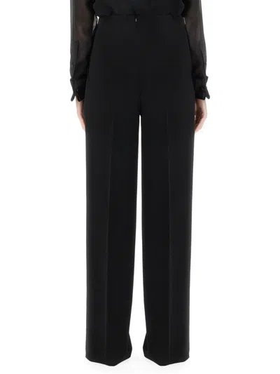 Max Mara Long Pants In Black
