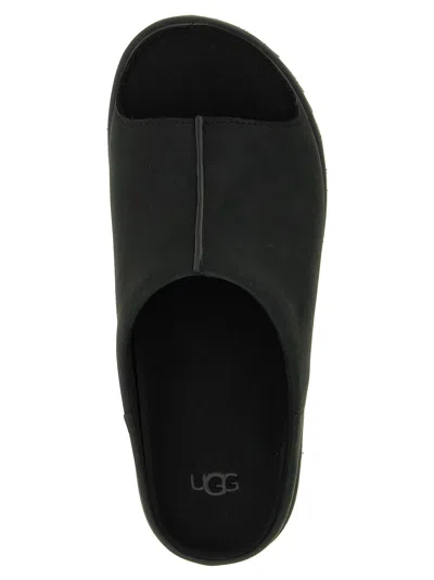 Ugg Otzo Flat Sole Open Toe Sandals In Black
