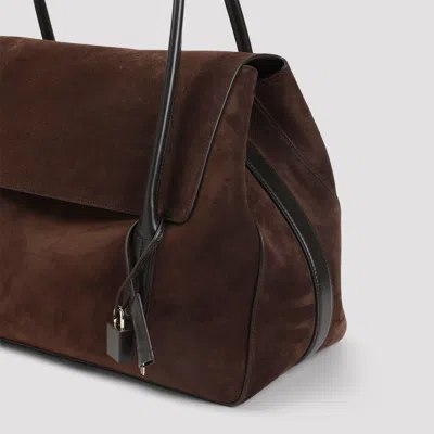 Tom Ford Dark Brown Eclipse Large Tote In Brown