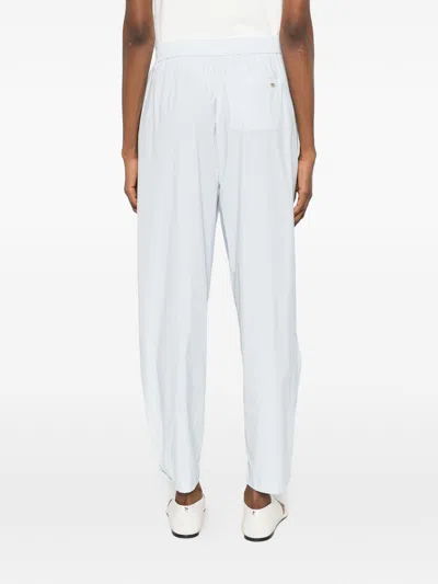 Herno Polyamide Elastane Drawstring-fastening Trousers In White