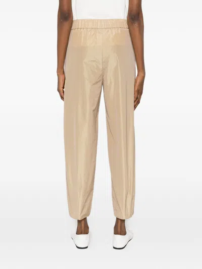Herno Polyester Drawstring-fastening Trousers In Neutral