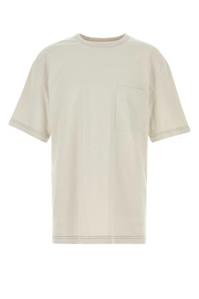 Lemaire Off White Solid T-shirt In White