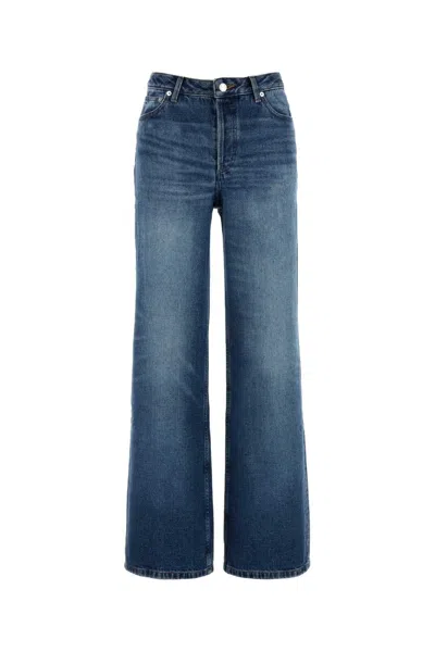 A.p.c. Classic High-waisted Jeans For Women In Blue