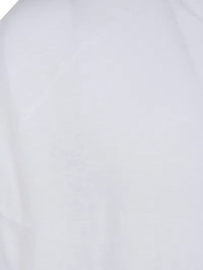 Md75 Linen Oversized T-shirt In White