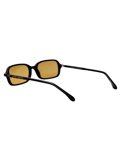 Isabel Marant 52mm Rectangular Sunglasses In Yellow