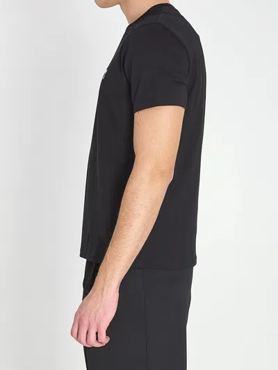 Ami Alexandre Mattiussi Ami De Coeur Logo-embroidered T-shirt In Gray