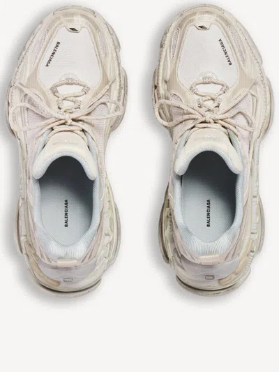 Balenciaga Triple S.2 Gandient Mesh And Nylon Inserts With Used-effect In Multi