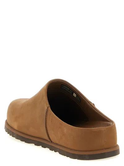 Ugg Otzo Dark Chestnut Sabots In Brown