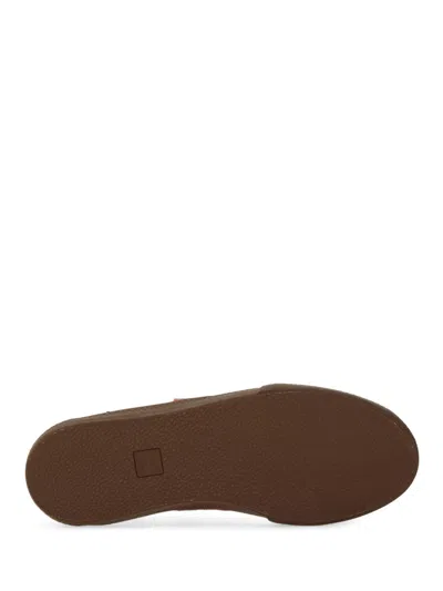 Veja Volley Panelled Leather Sneakers In White