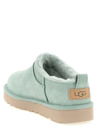 Ugg Classic Micro Ankle Boots In Green