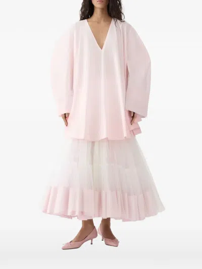 Jacquemus Paysan Minidress In Pink