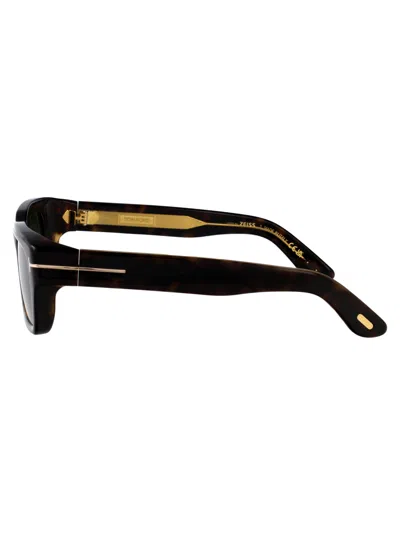 Tom Ford Rectangular Sunglasses Ft1203 52 N In Pink