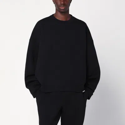 Represent Initial Crewneck Sweatshirt In Black