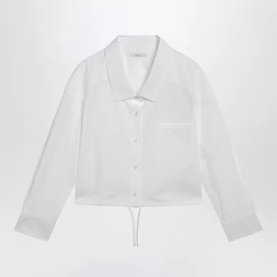 Givenchy White Short Poplin Shirt