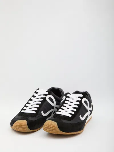 Loewe Scarpe Da Ginnastica Nere Da Uomo In Black