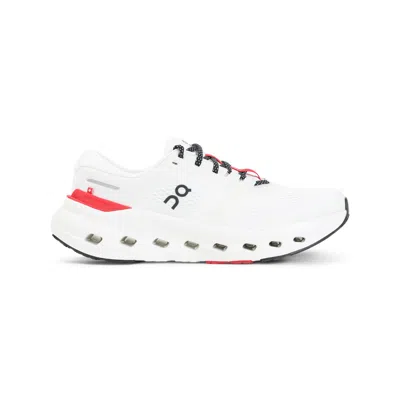 On Cloudrunner 3 Mesh Sneakers In White