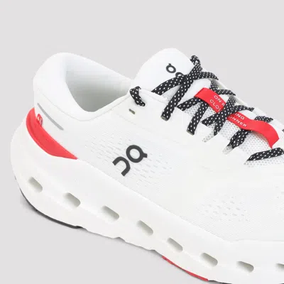 On Cloudrunner 3 Mesh Sneakers In White