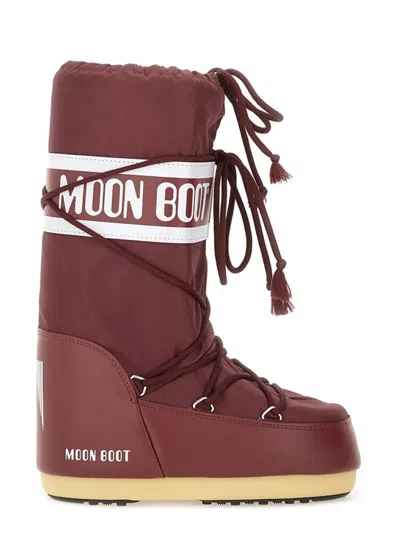 Moon Boot Icon High-top Snow Boots In Nylon In Multi