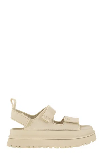Ugg Goldenglow Touch-strap Sandals In Neutral