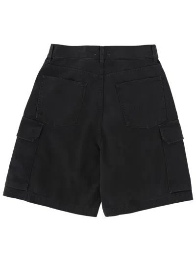 Jw Anderson Black Solid Shorts
