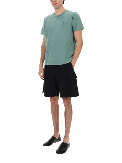 Jw Anderson Black Solid Shorts