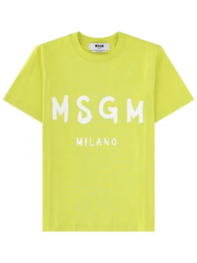 Msgm T-shirt Con Logo