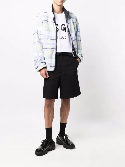 Msgm Logo T-shirt In White