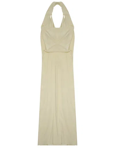 Alysi Flowing Silhouette Halter Neckline Dress