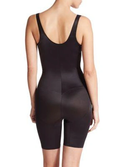 Shop Tc Shapewear Low-back Torsette Thigh Slimmer In Black