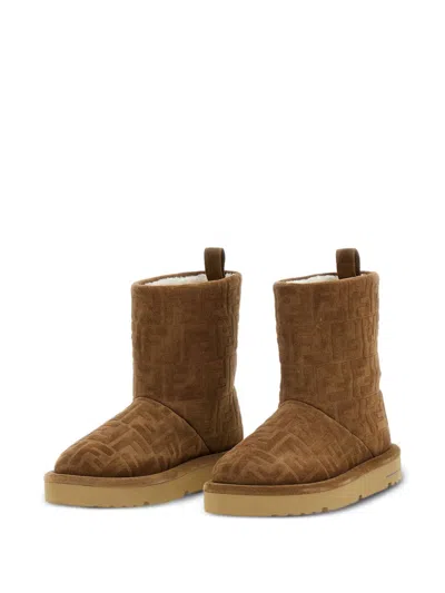 Fendi Apres Chic Boot In Brown