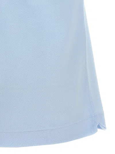 Lacoste Short Sleeved Mens Polo Shirt In Blue