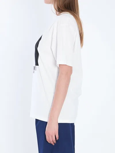 Valentino Garavani White Cotton T Shirt In Neutral