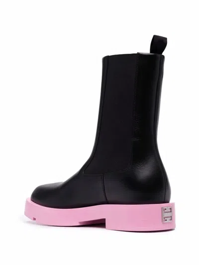 Givenchy Color Block Boot In Black
