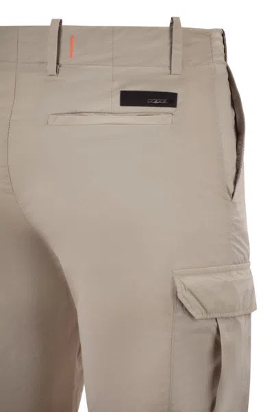 Rrd Stretch Technical Cargo Bermuda Shorts In Brown