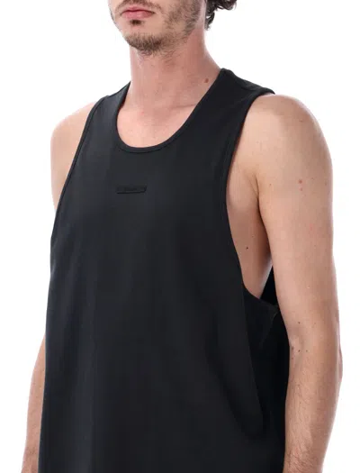 Essentials Gray Signature Essential Tank Top