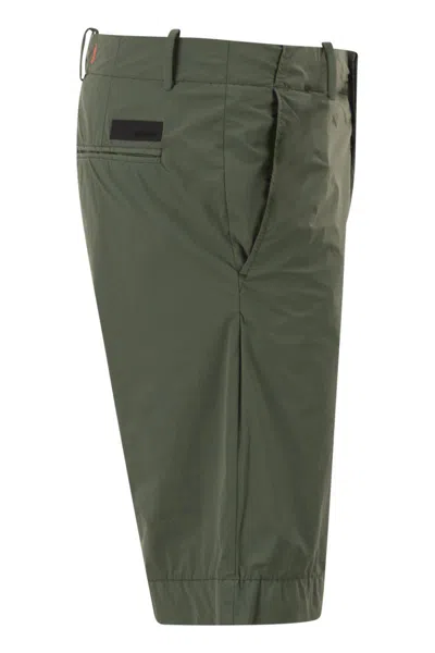 Rrd Lightweight Stretch Technical Bermuda Shorts In Green