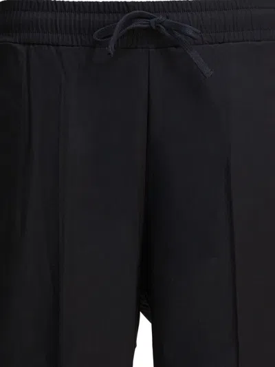 Altum Blue Elastane Trousers In Blue