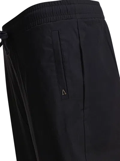 Altum Blue Elastane Trousers In Blue