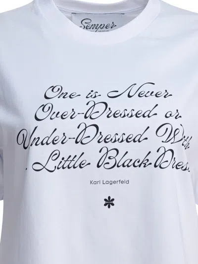 Semper T-shirts In Blue