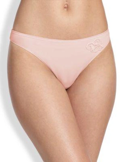 Shop Simone Perele Andora Thong In Blush